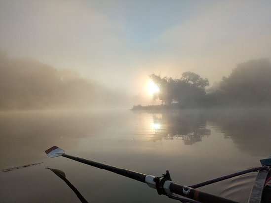 Havel mit Nebel